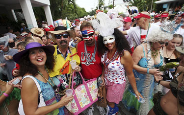 Masquerade March 2011 photo - Duval Street, Key West
